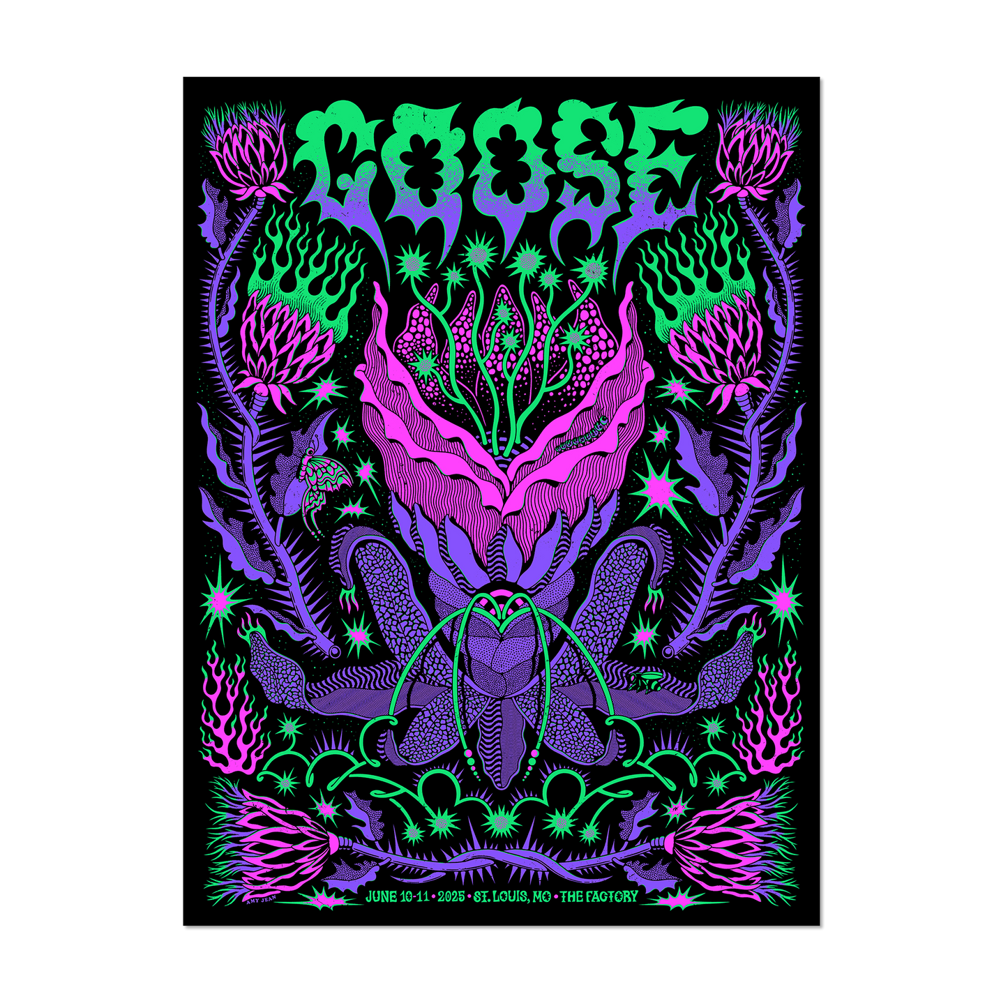 St. Louis, MO - 6/10+11 Poster by Amy Jean