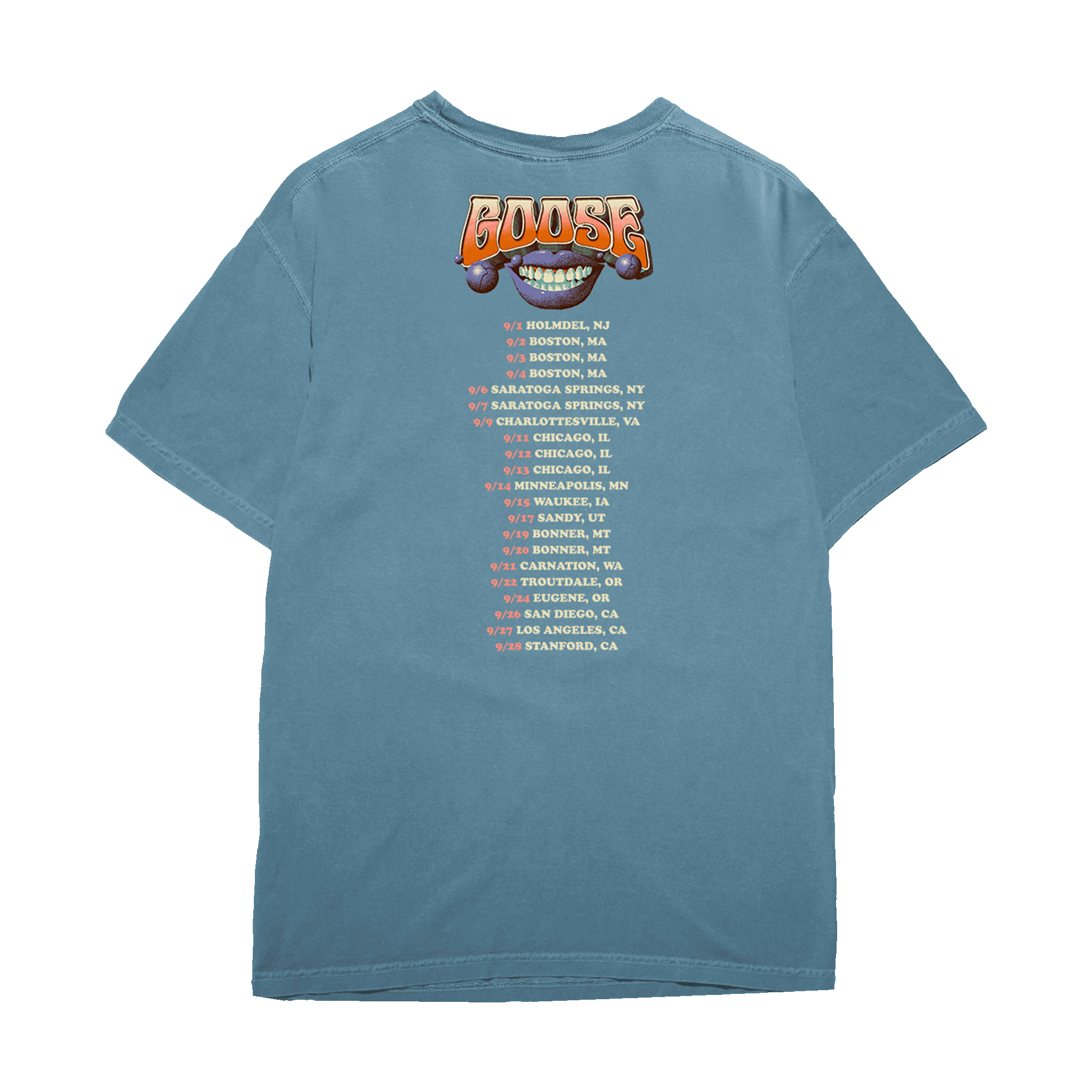 Flowermouth Tour Tee - September 2024