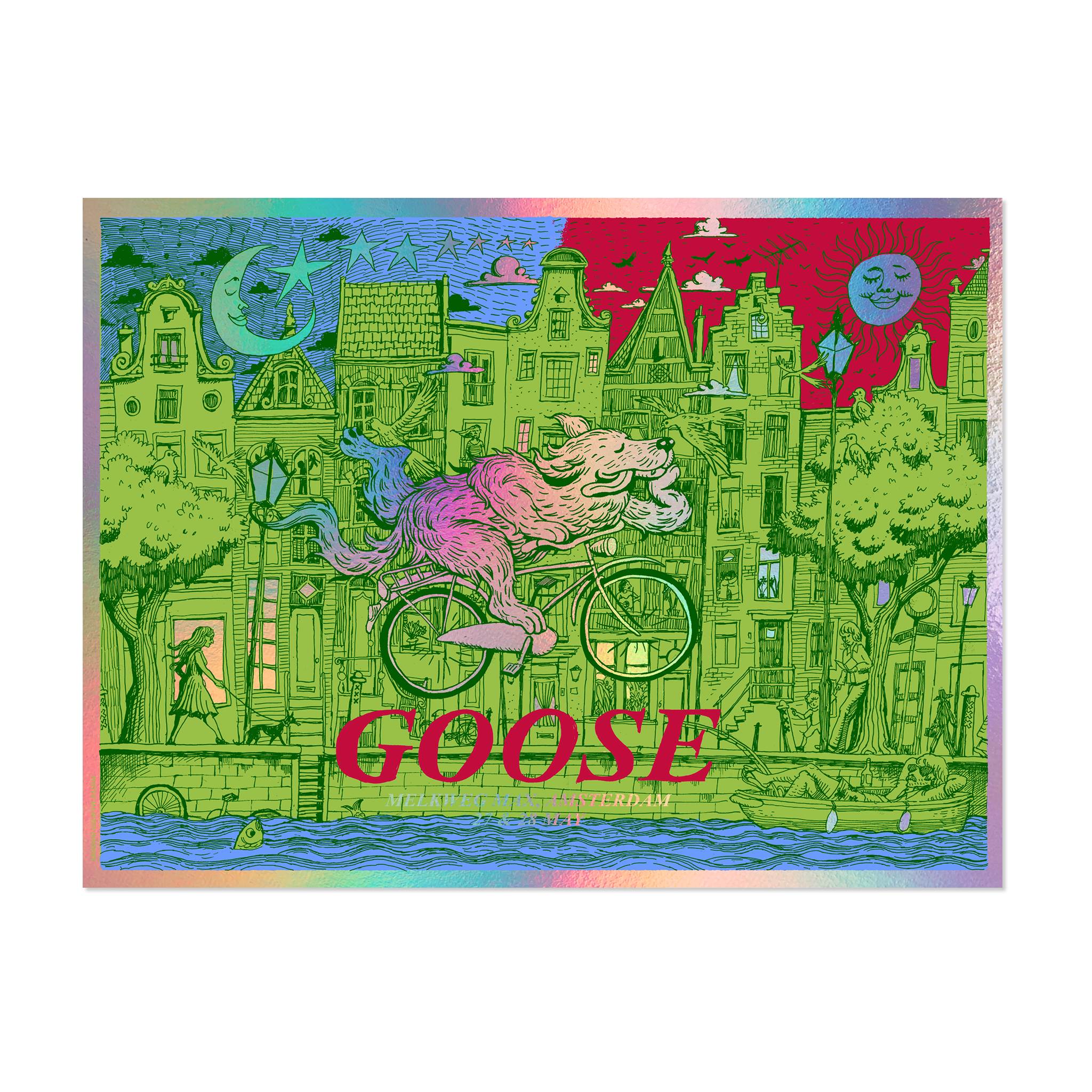Amsterdam, NL - 5/27 + 5/28/26 Poster by Maarten Donders