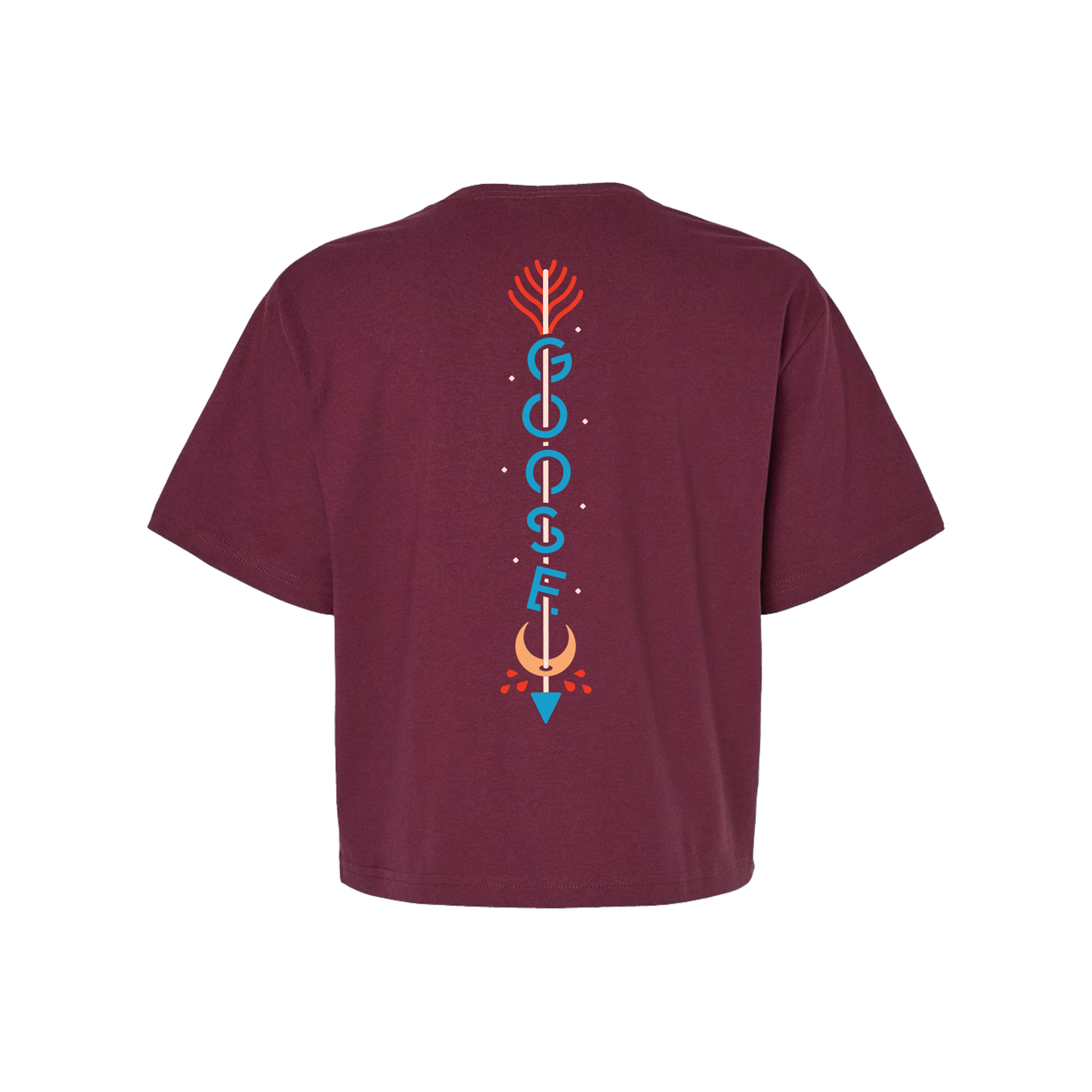 Blood Moon Ladies Crop Tee