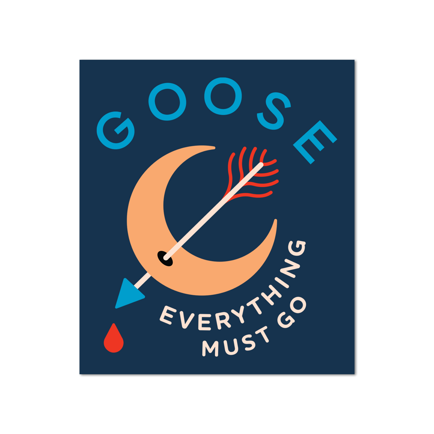 Blood Moon Sticker