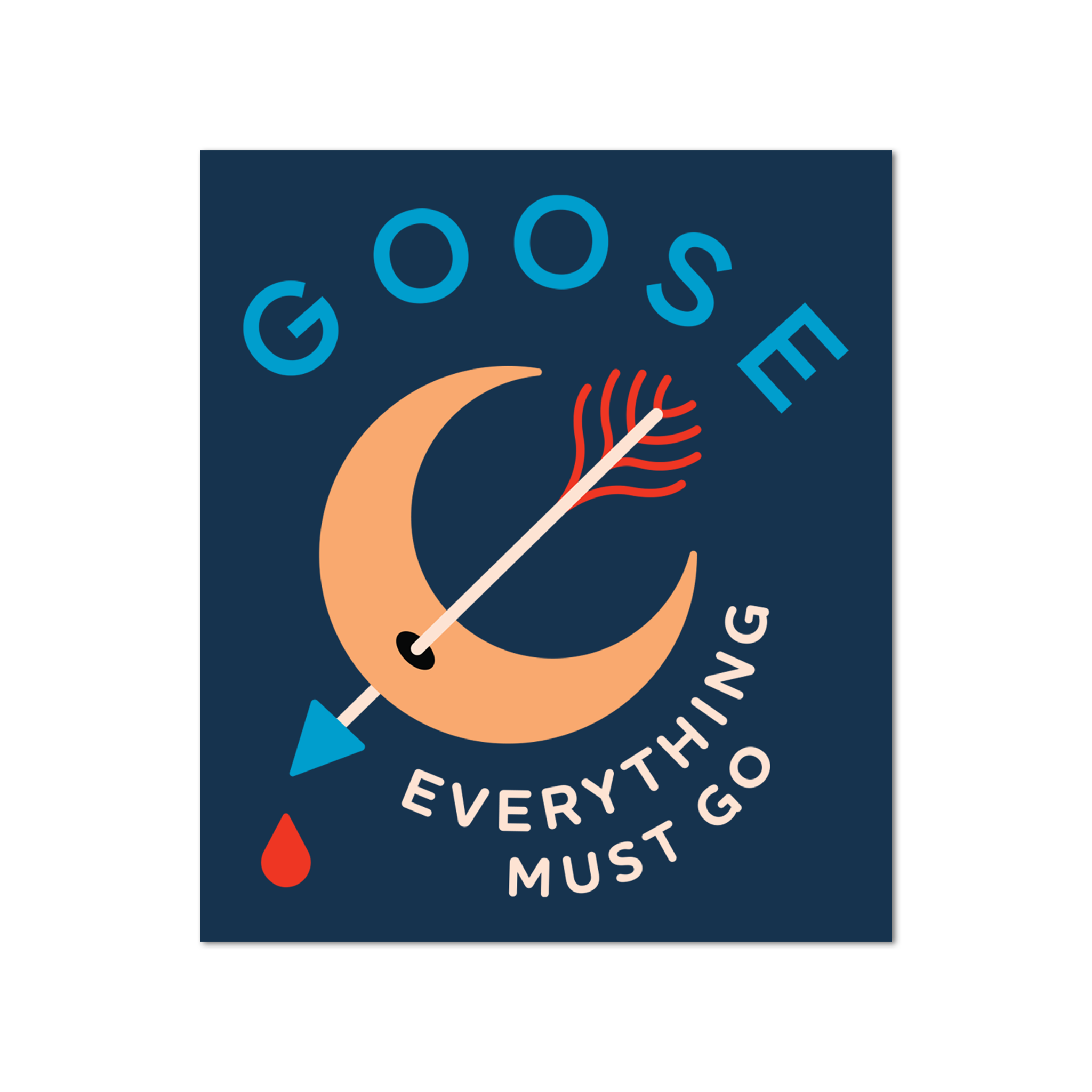 Blood Moon Sticker