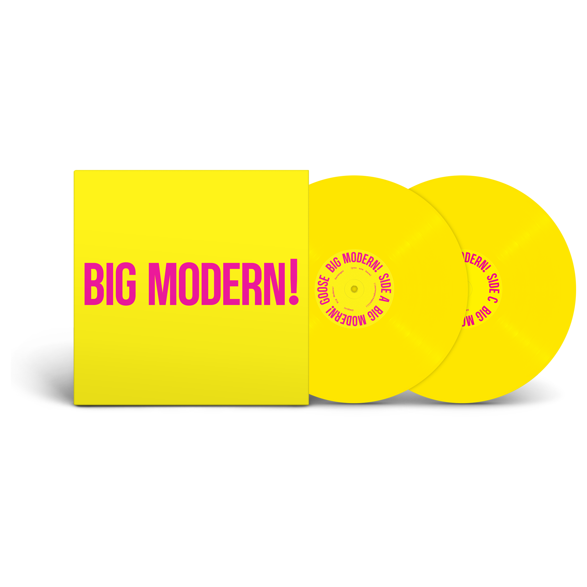 BIG MODERN! - "Big Dolphin" Yellow 2xLP