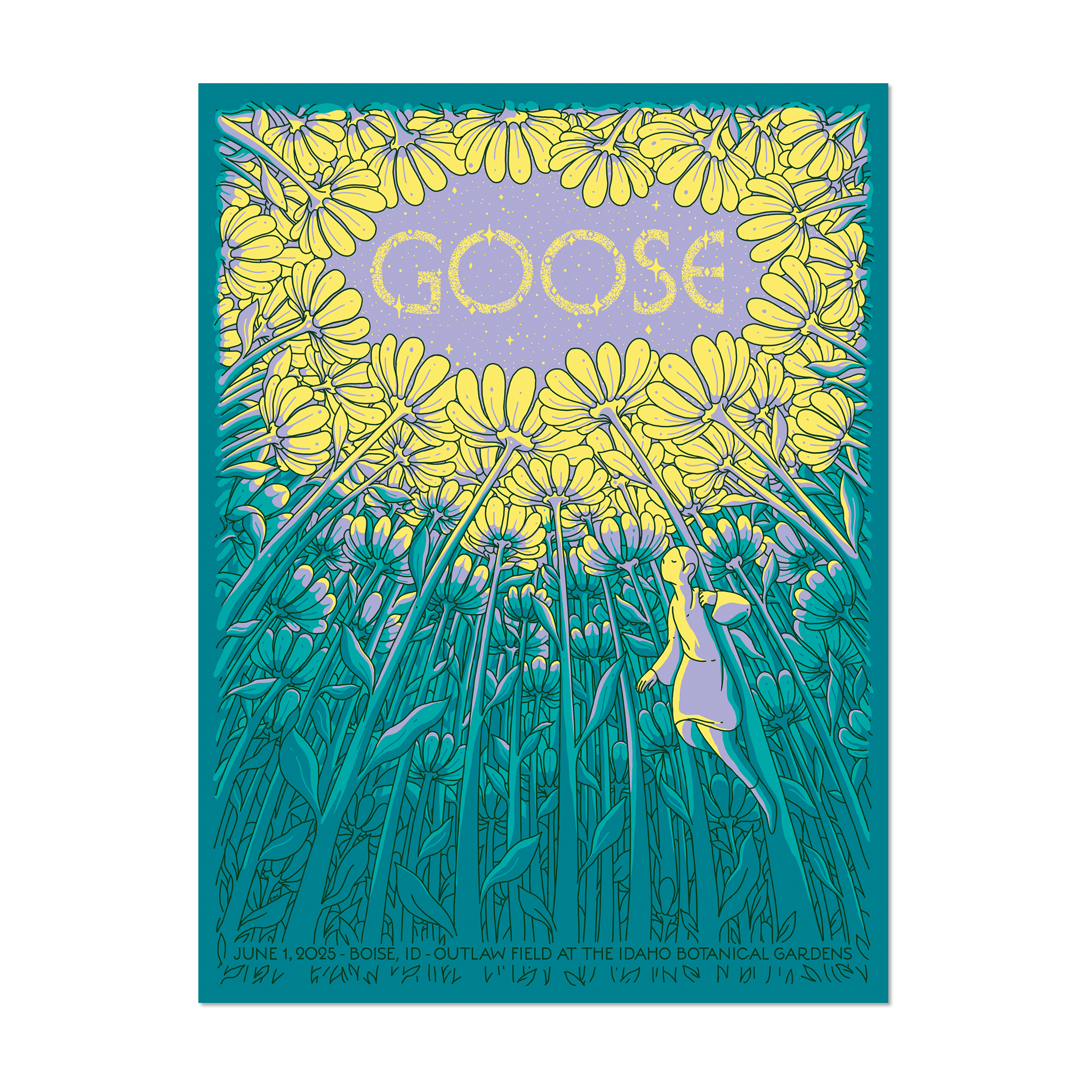 Boise, ID - 6/1/25 Poster by Evan Cohen