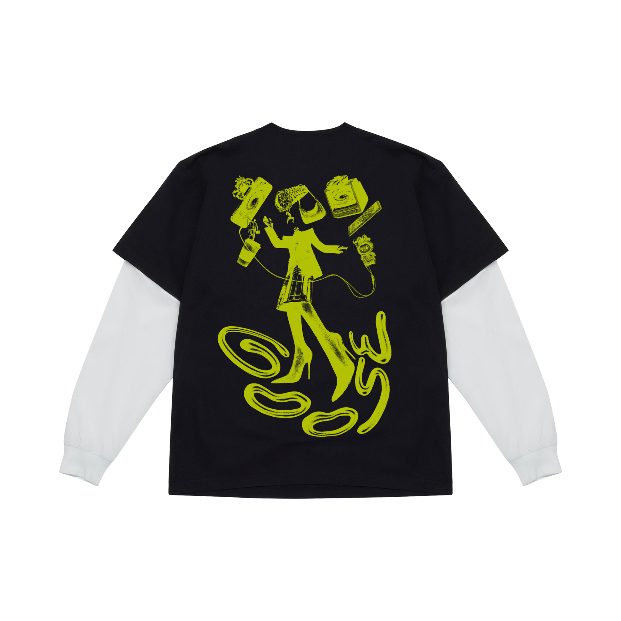 Face Collage 2Fer Longsleeve