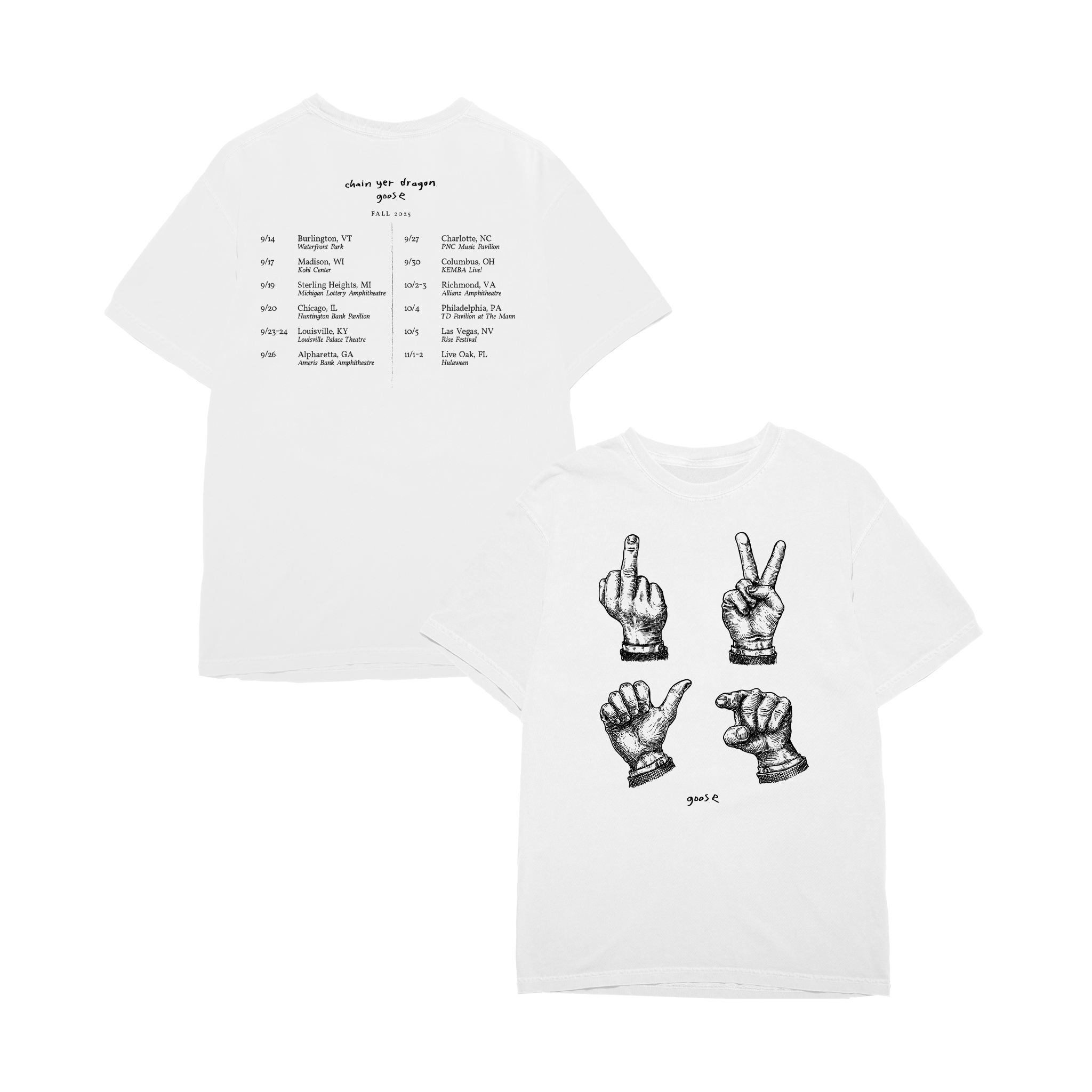 CYD Tour Tee - Fall 2025