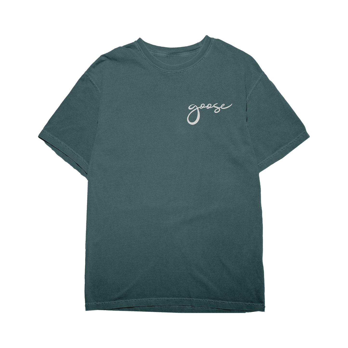 Embroidered Script Logo Tee
