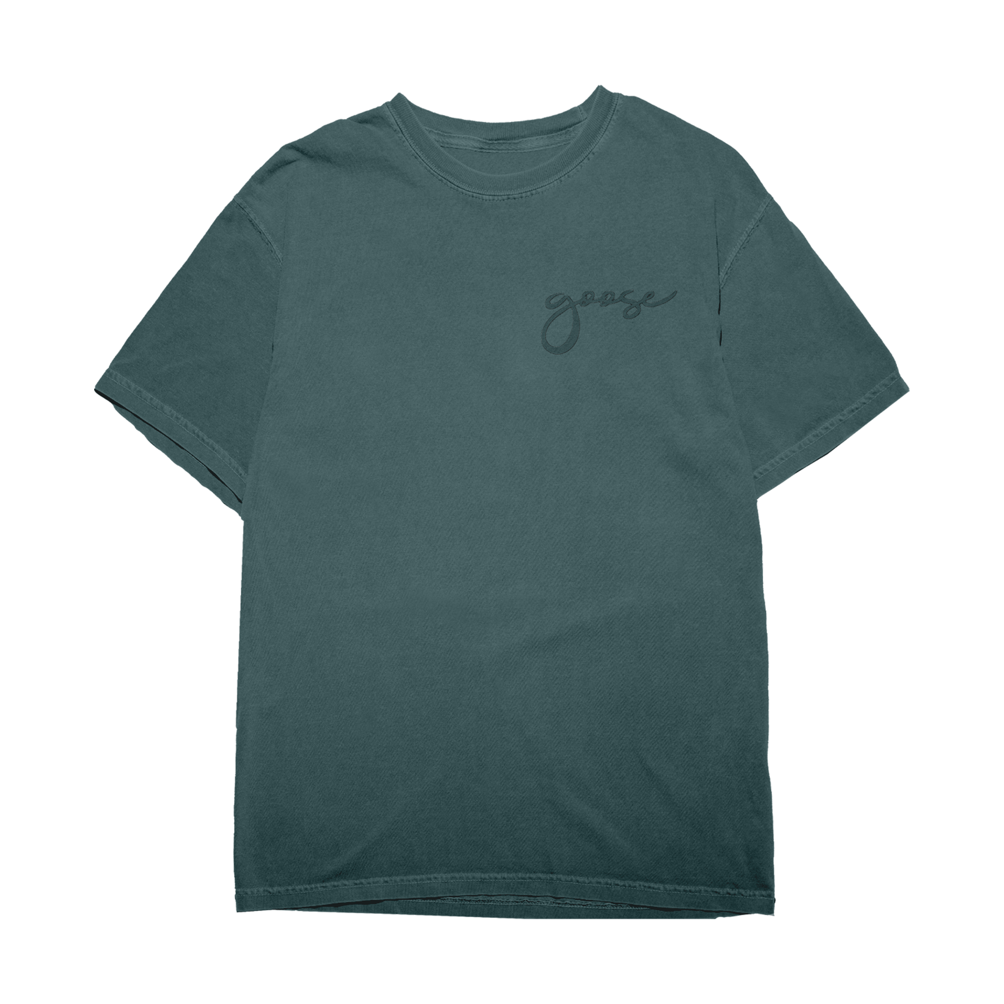 Embroidered Script Logo Tee