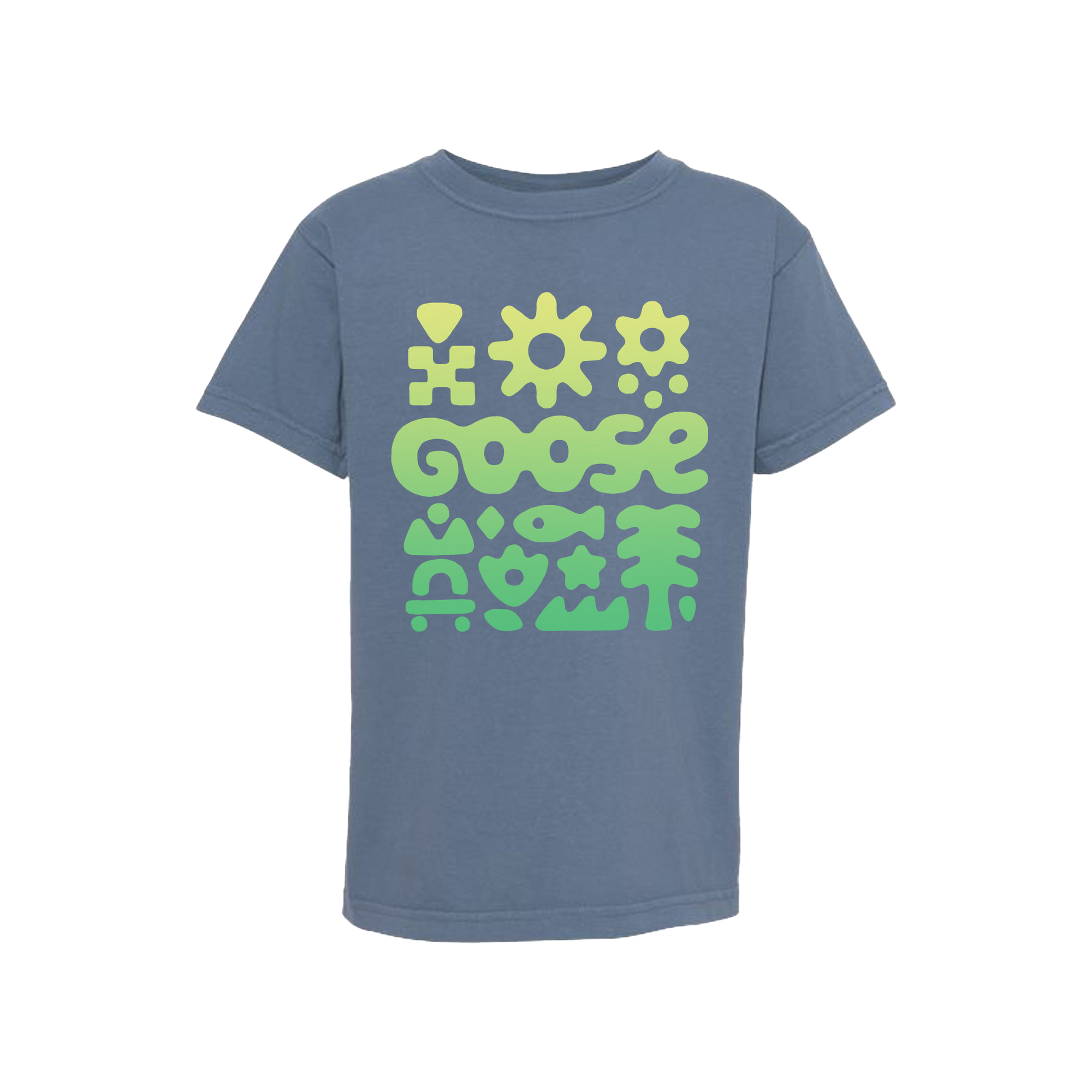 Abstract Flowers Youth Tee