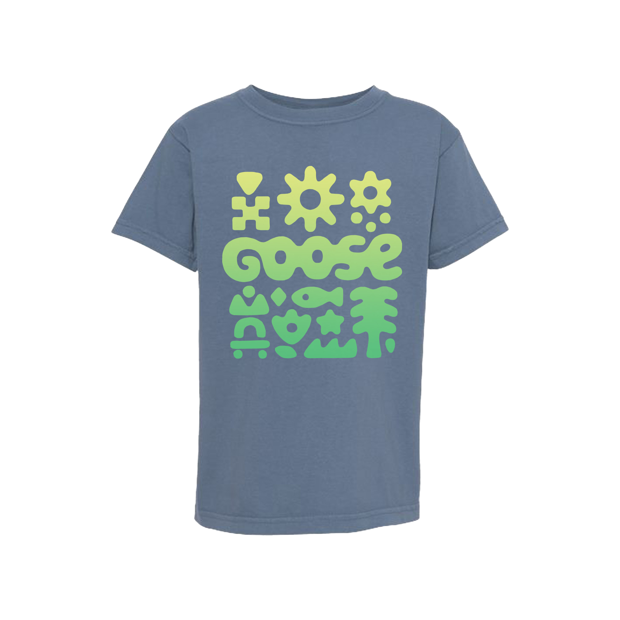 Abstract Flowers Youth Tee