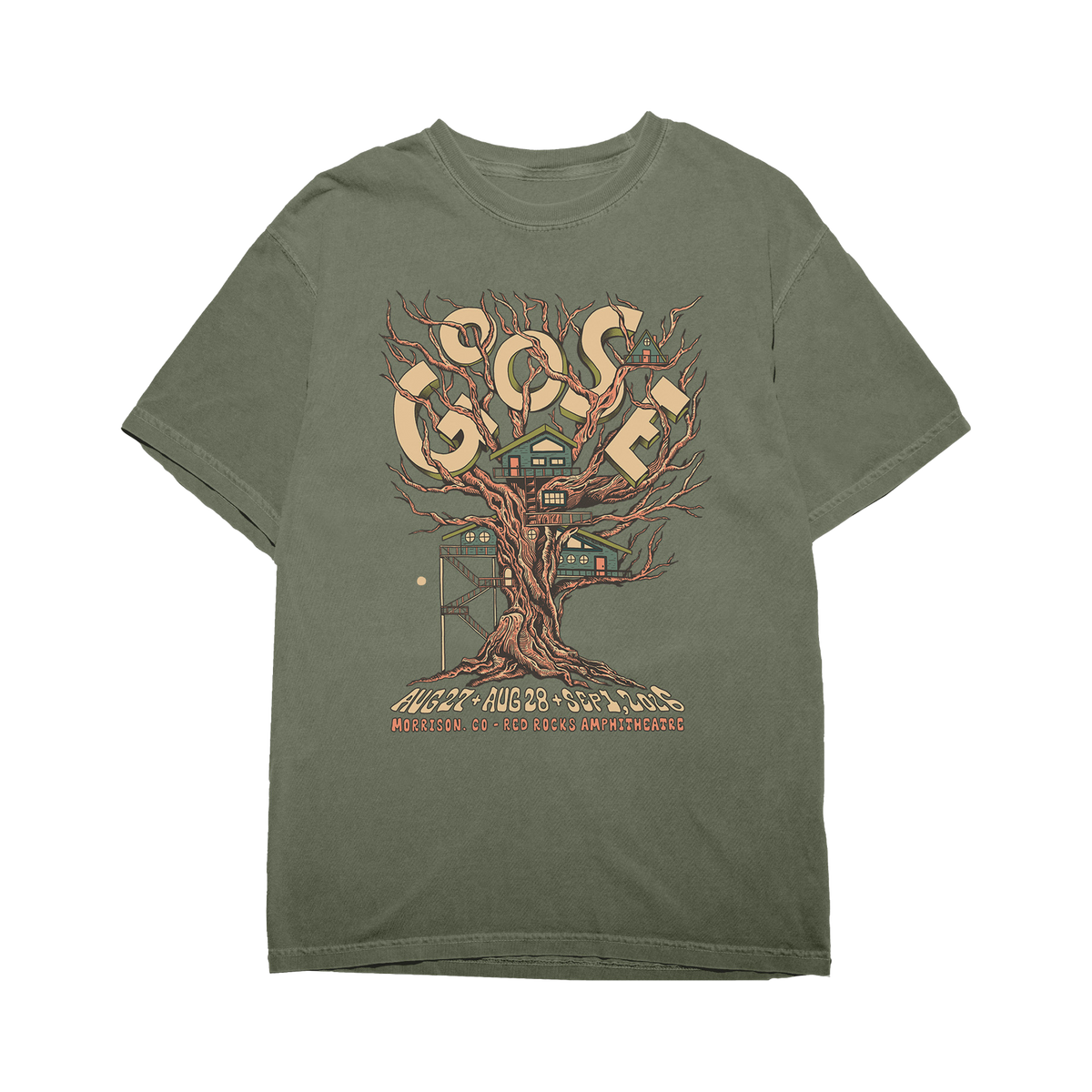 Red Rocks 2026 - Andy Bird Event Tee