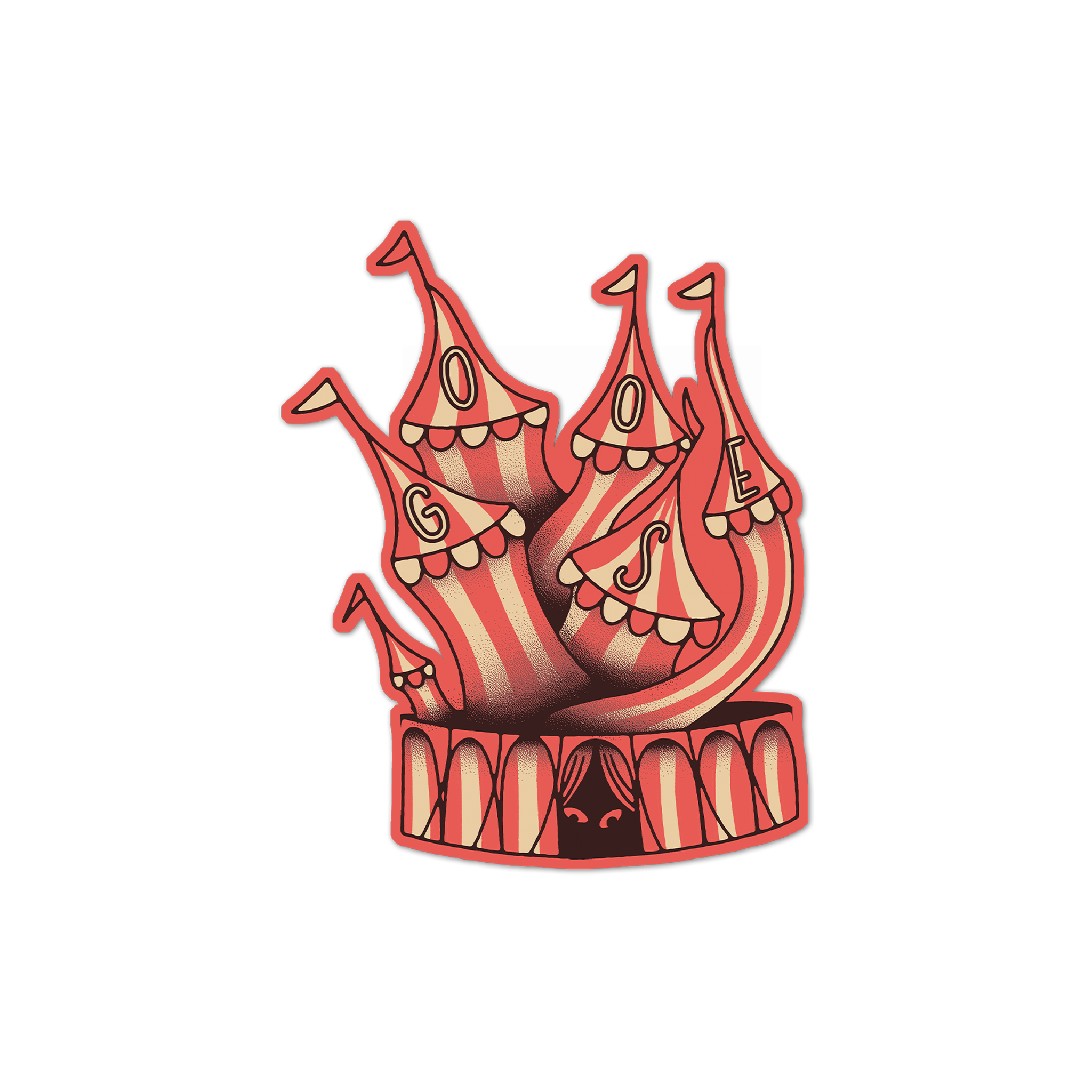 Circus Tents Sticker