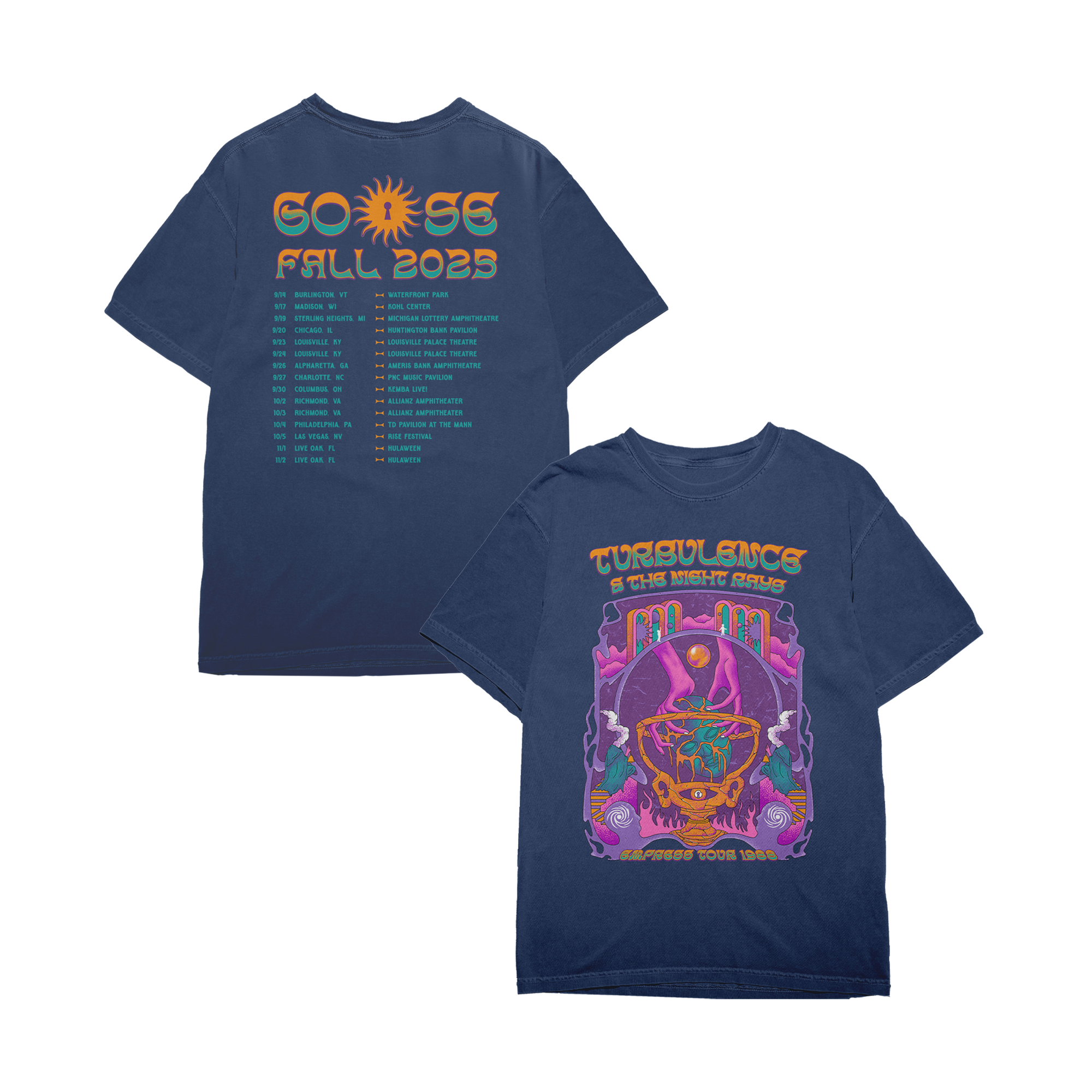 Turbulence Tour Tee - Fall 2025