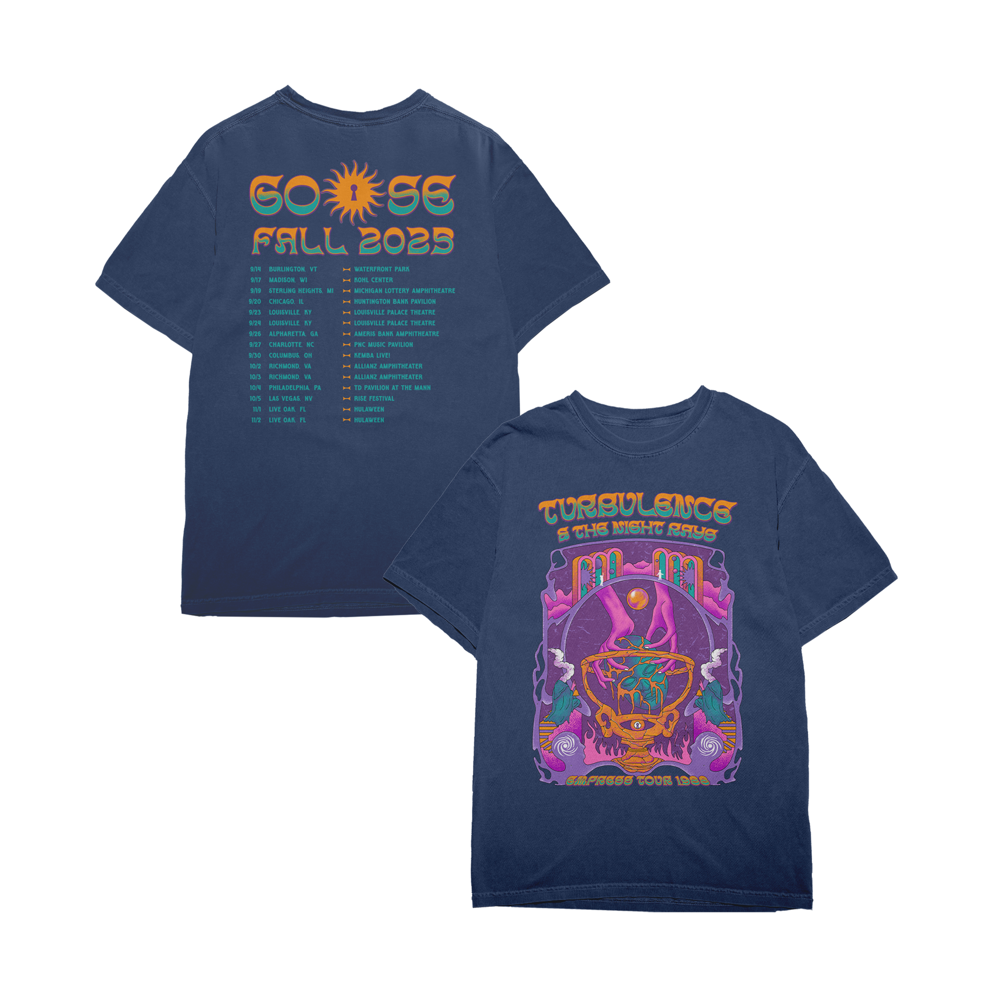 Turbulence Tour Tee - Fall 2025