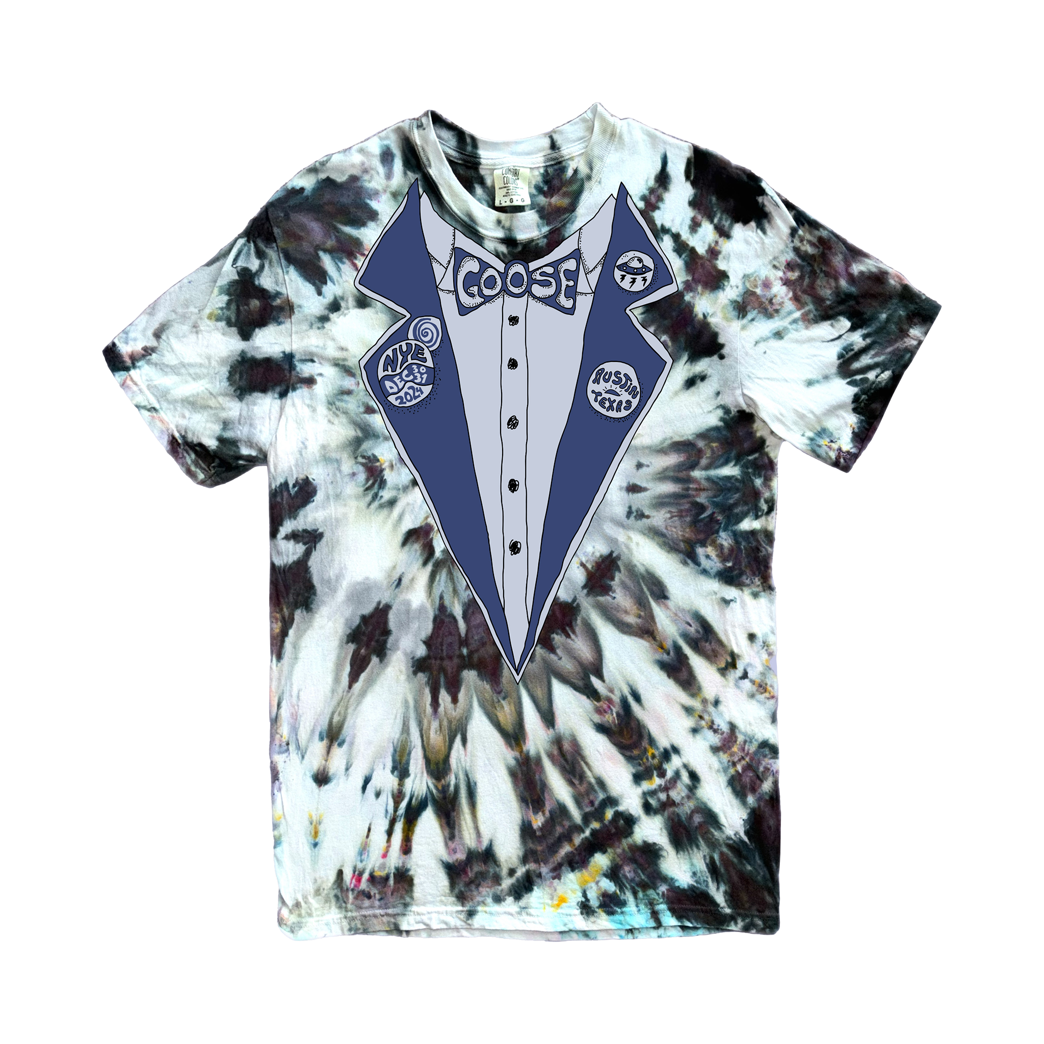 Tuxedo Tie Dye T-Shirt