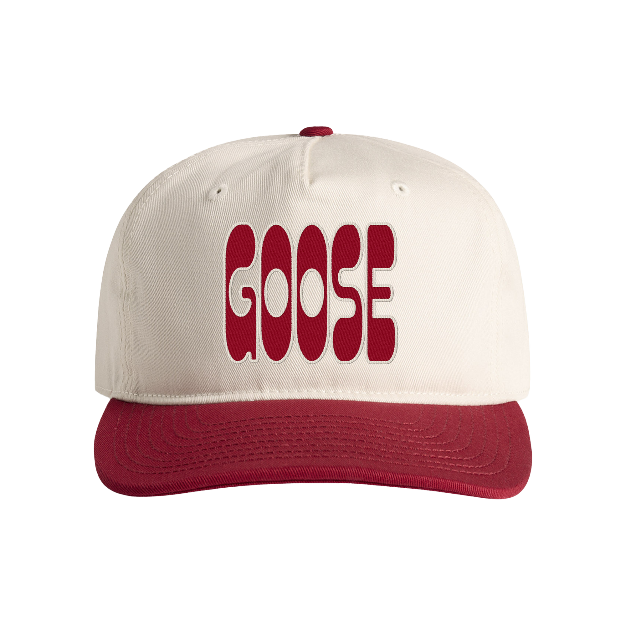 American Band Two-Tone Cap - Natural/Cardinal