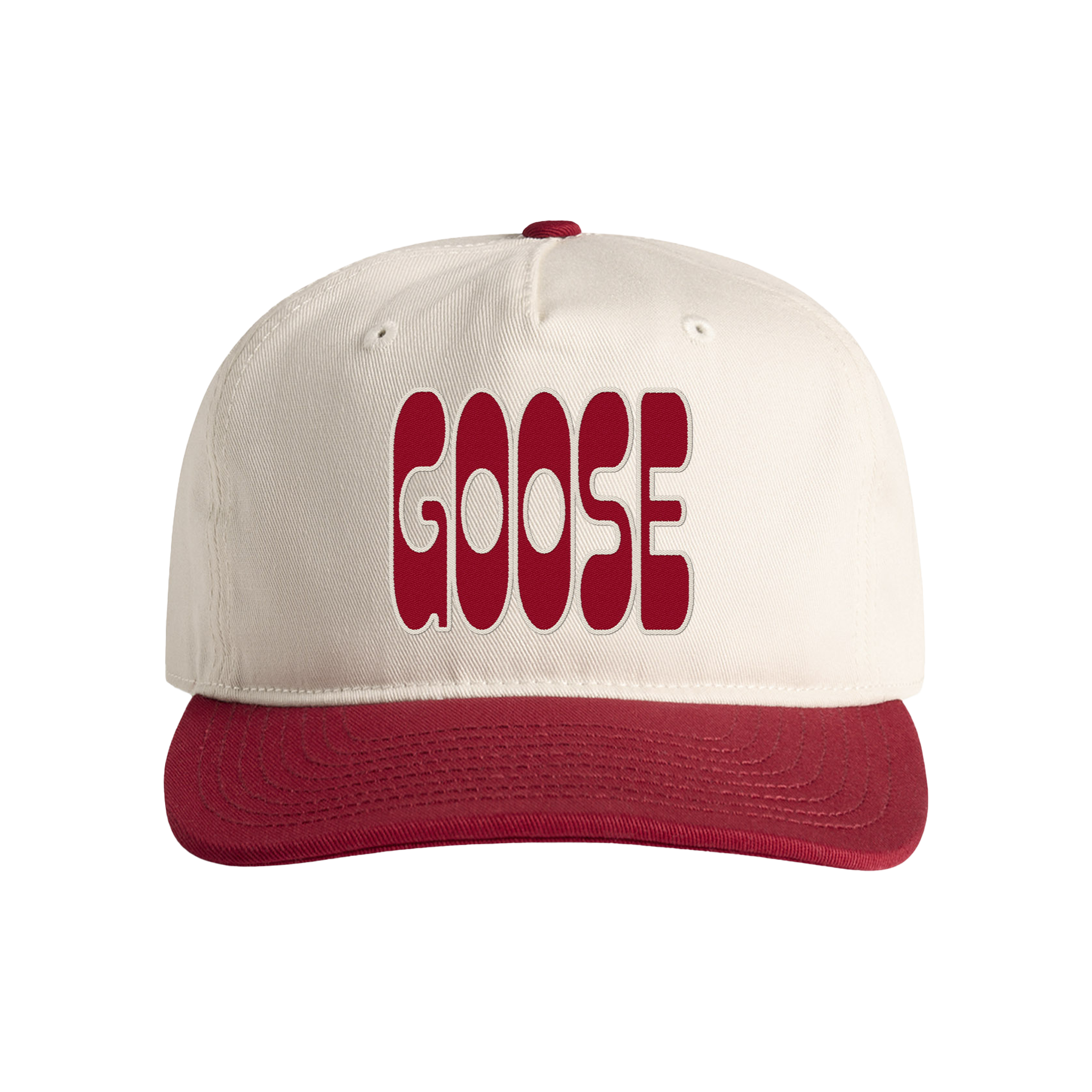 American Band Two-Tone Cap - Natural/Cardinal
