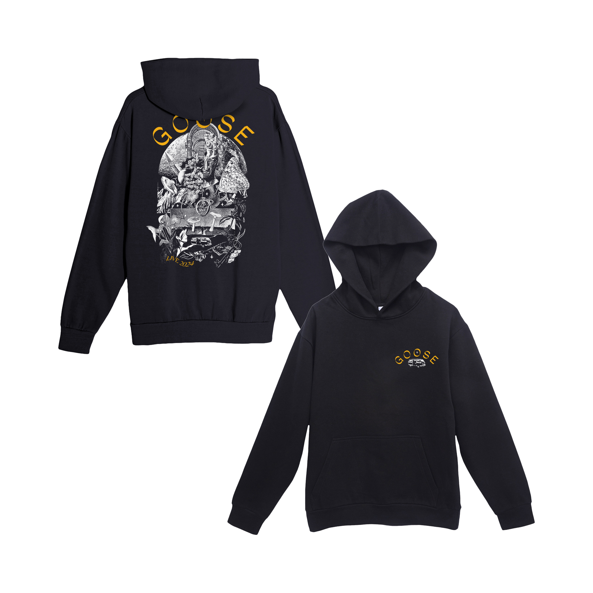 Collage Pullover Hoodie