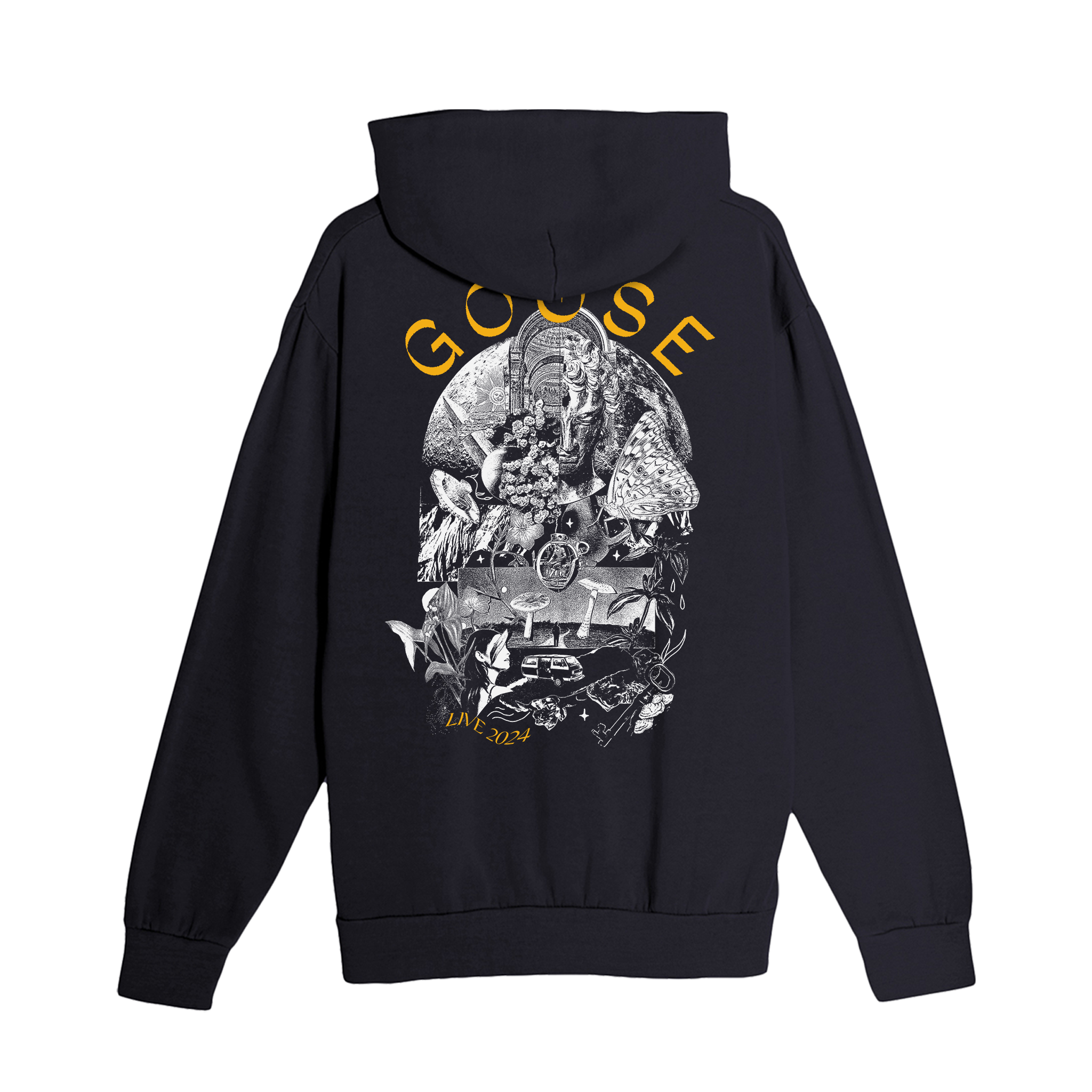 Collage Pullover Hoodie