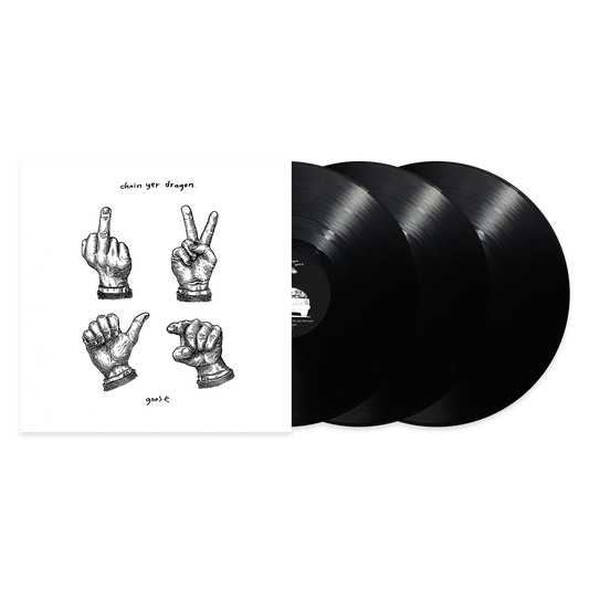 Chain Yer Dragon - Black 3xLP