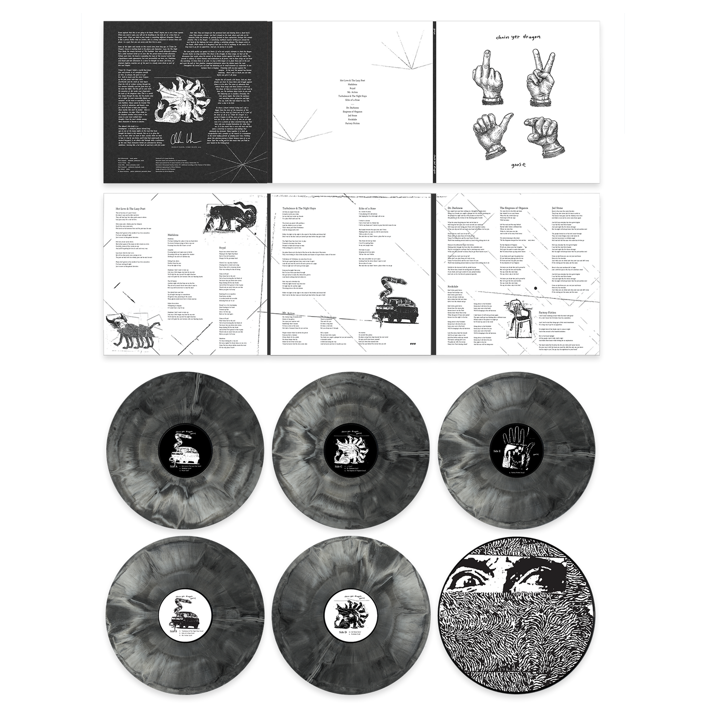 Chain Yer Dragon - Dark Galaxy 3xLP (LE 3000)