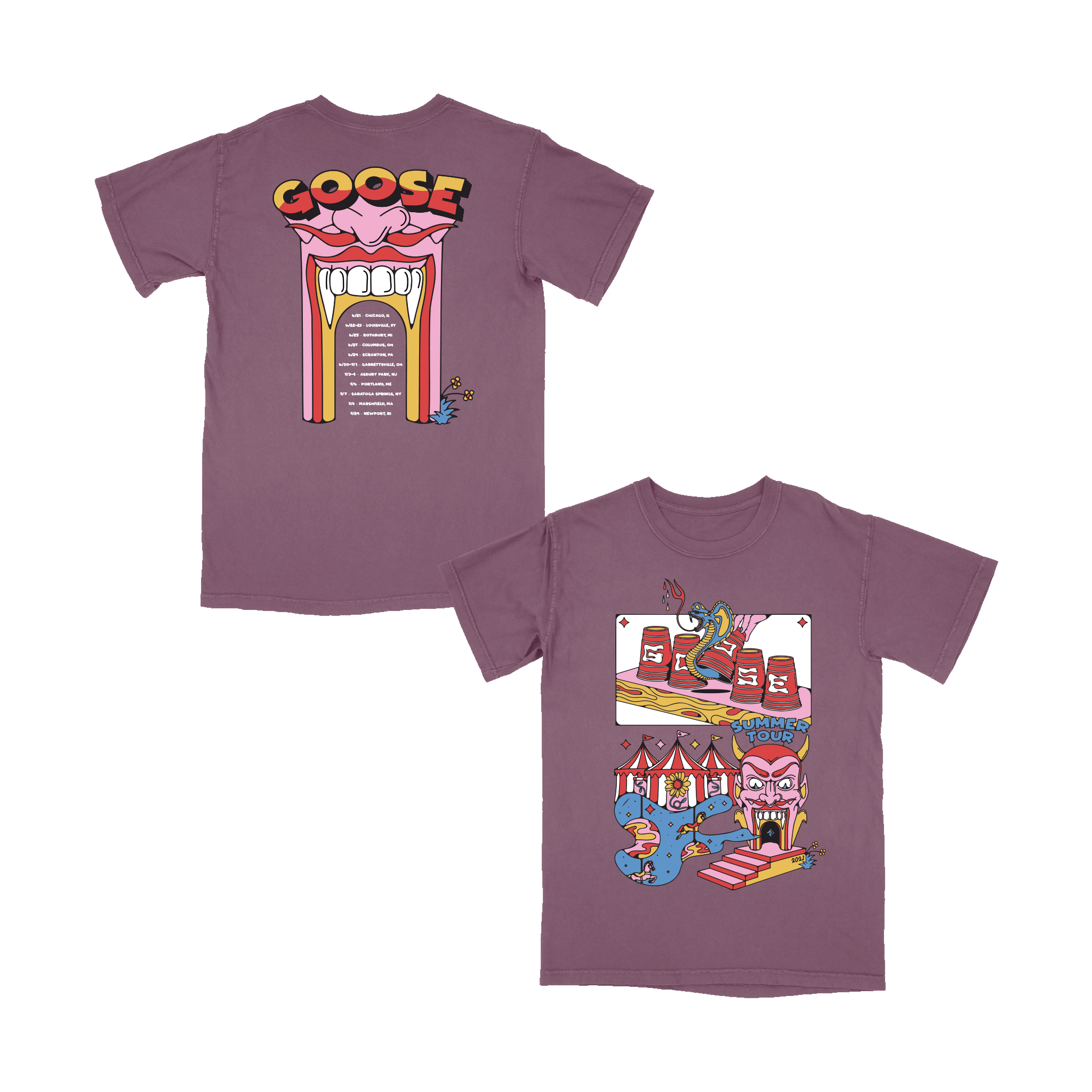 Summer Circus Tour T-Shirt